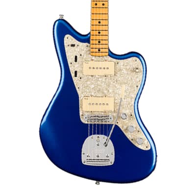 Used Fender American Ultra Jazzmaster - Cobra Blue w/ Maple Fingerboard image 3