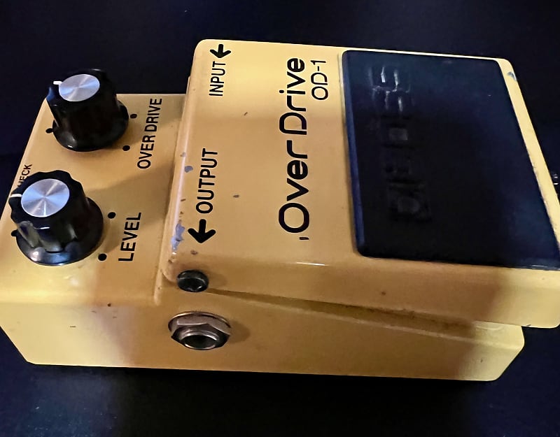 Boss OD-1 1980's - Black Label (JRC 4558DD Chip)! | Reverb Boss OD-1 1980's - Black Label (JRC 4558DD Chip)! | Reverb