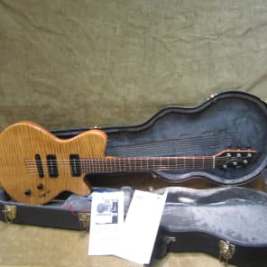 2001 Godin LGS P-90 Ltd Ed NAMM Show Guitar AAA #13 Flame Maple Top 1 of 100 Free US Shipping! image 13