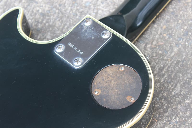 1972 Greco Japan EG-420B Les Paul Custom (Ebony) | Reverb