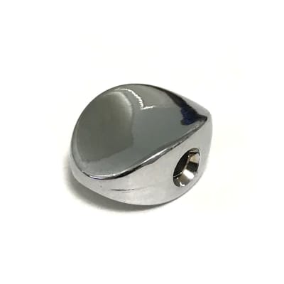 Guitar Tuner Button Small Oval Chrome for Gotoh SG381 image 3