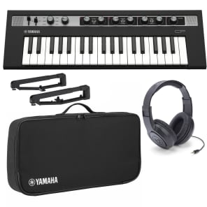 Yamaha Reface CP 37-key Mobile Mini Keyboard w/Case, Keytar Strap and Headphones image 1