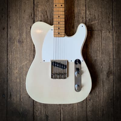 1958 Fender Esquire in See Through Blonde finish with original Tweed hard shell case for sale