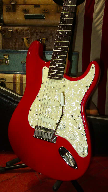 1993 Fender Strat Plus Red image 1