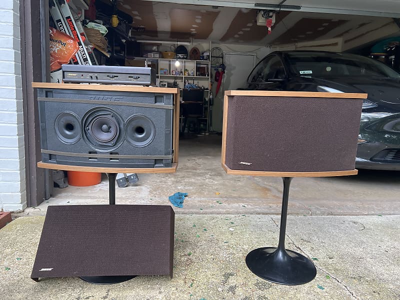 Bose 901 series VI 2000s - Walnut  			