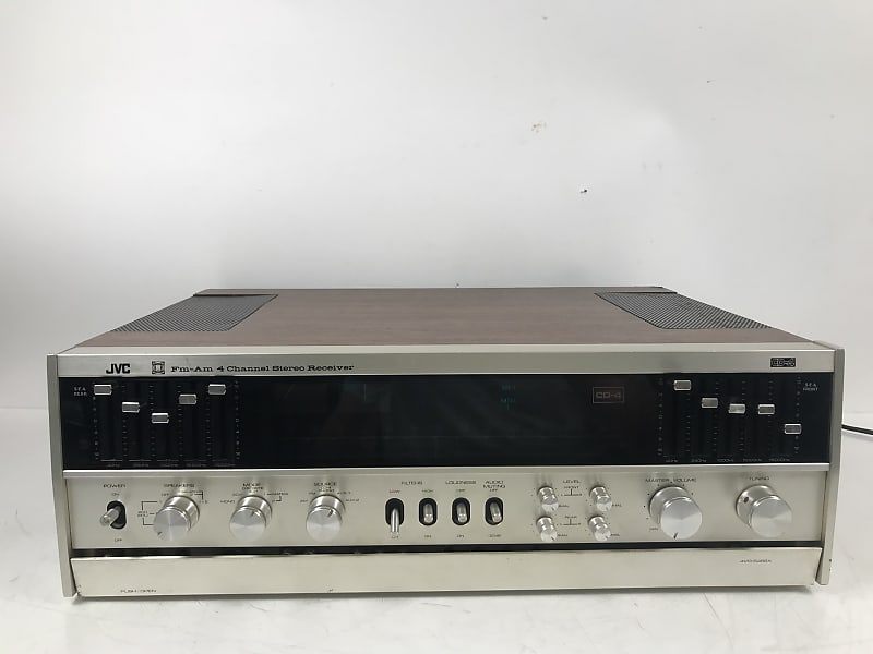 Vintage JVC 4VR5456X Quadraphonic 4 Channel Receiver 100 Reverb