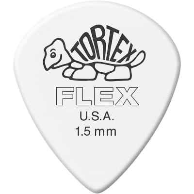 Dunlop 468 Tortex Flex Jazz III 1.5 mm 12 Pack image 2