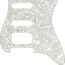 Fender Pickguard Stratocaster  H/S/S 11-Hole Mount Aged White Moto 4-Ply