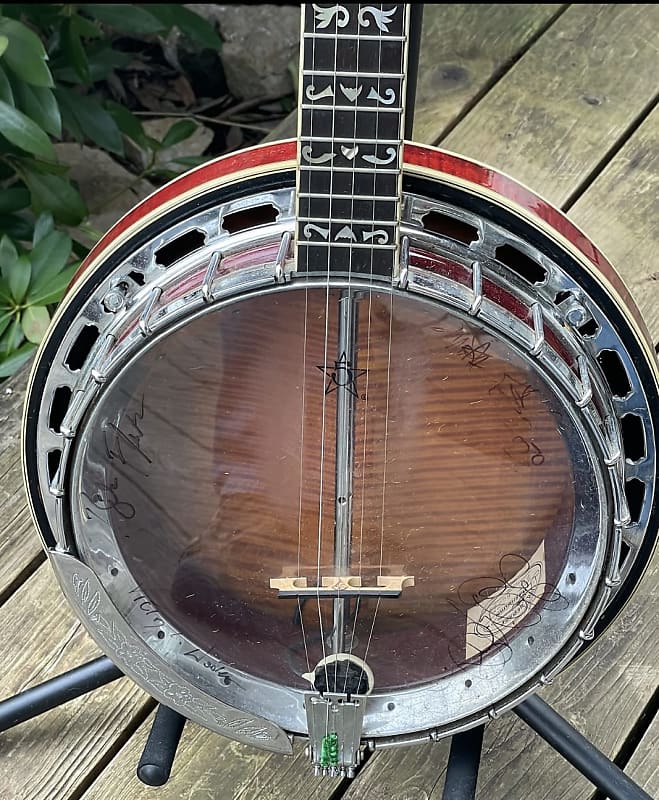 Washburn B16 Banjo -1980's - Signed by Bela Fleck-Victor | Reverb