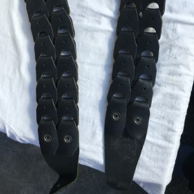 Jimmy Page GSL5 Interlocking Leather Guitar Strap