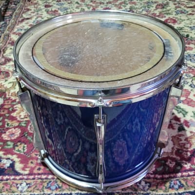 Pearl MLX 13"X11" Tom Maple 80's to 90's Sheer Blue image 2