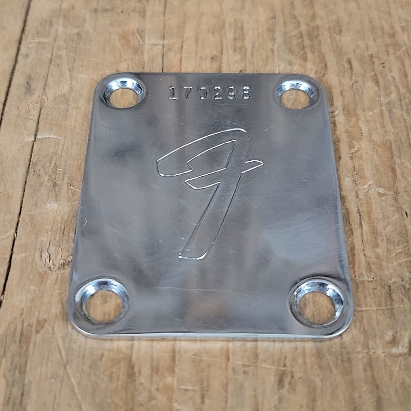 Fender Neck Plate Stratocaster Telecaster Jazz P Bass | Reverb