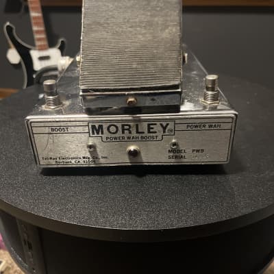Morley Power wah boost  1970s - Chrome image 1