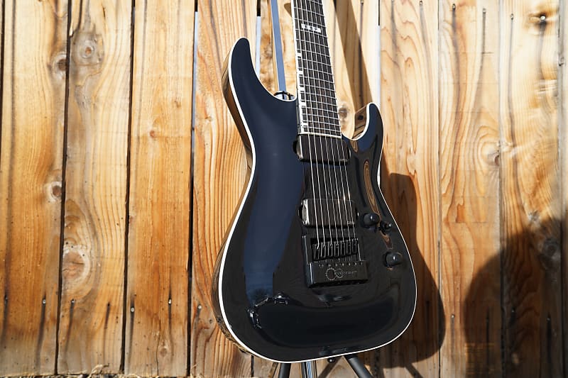 ESP LTD E-II Horizon NT-7 Evertune Black 7-String Electric ESP LTD E-II Horizon NT-7 Evertune Black 7-String Electric