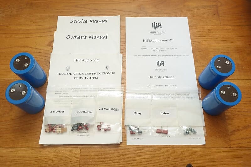 SAE 2600 restoration kit filter capacitor repair rebuild fix  			