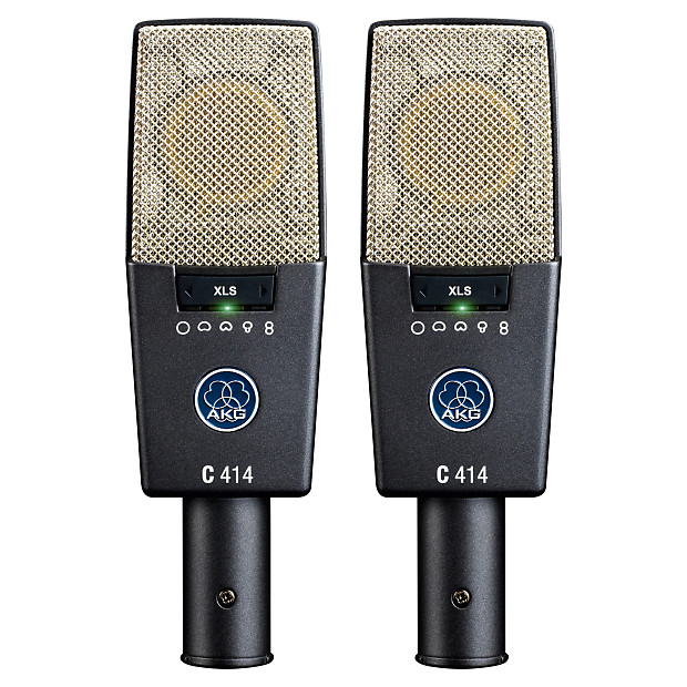 AKG C414 XLS/ST Matched Stereo Pair image 1