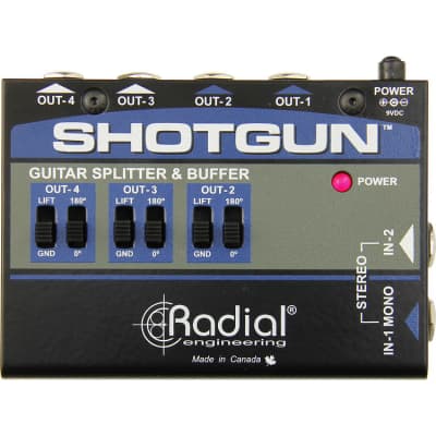 Radial Engineering Shotgun 4 Channel Amp Driver image 2