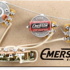 Emerson Custom 5-way Prewired Kit for Fender Stratocasters - 250k Pots image 10