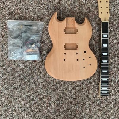 Harley Benton DC DIY Electric Guitar Kit - SG Style | Reverb