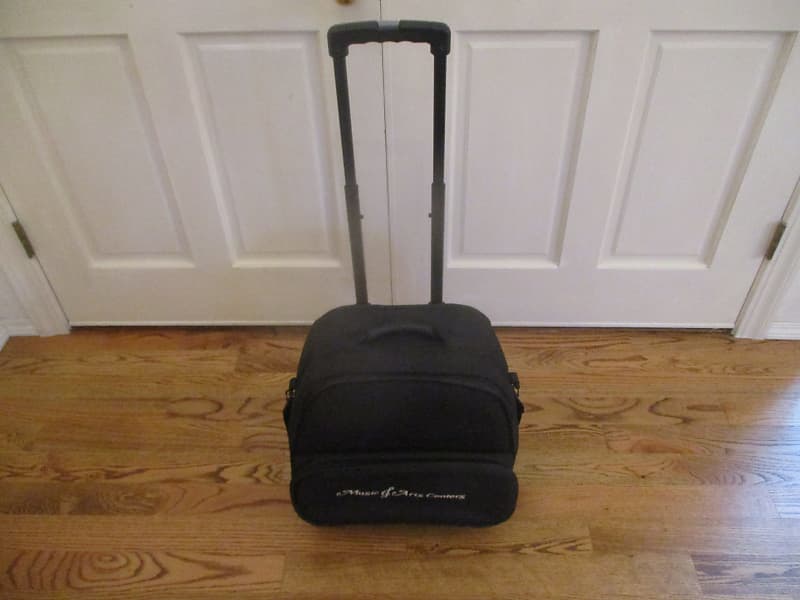 Unknown Rolling Snare Drum Case, Fits 14 X 6.5 Drums, Roller Reverb