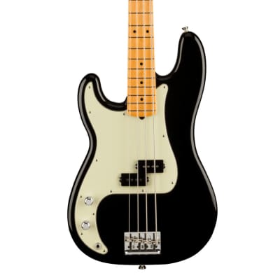 Fender American Professional II Precision Bass LH - Black w/ Maple FB image 3
