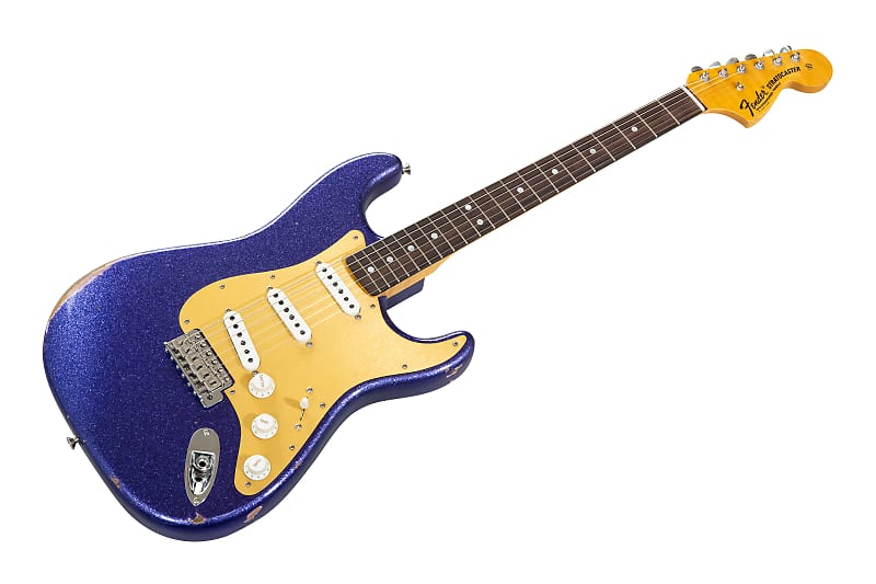 Fender Custom Shop '69 Stratocaster RW - Purple Sparkle Relic