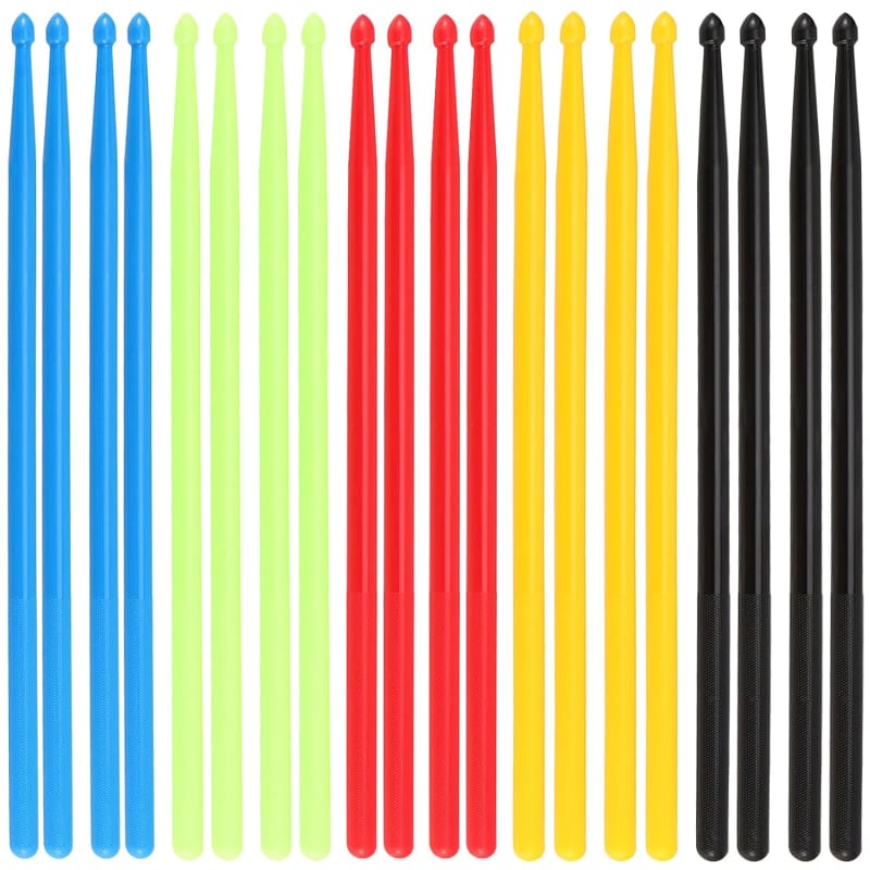 Rhythm Music Sticks Wood Classroom Music Rhythm Sticks Colorful Wood Sticks  Percussion Instruments, 12 X 1/2 Inch, Red, Green, Yellow, Blue, Purple,  Orange (48 Pack)