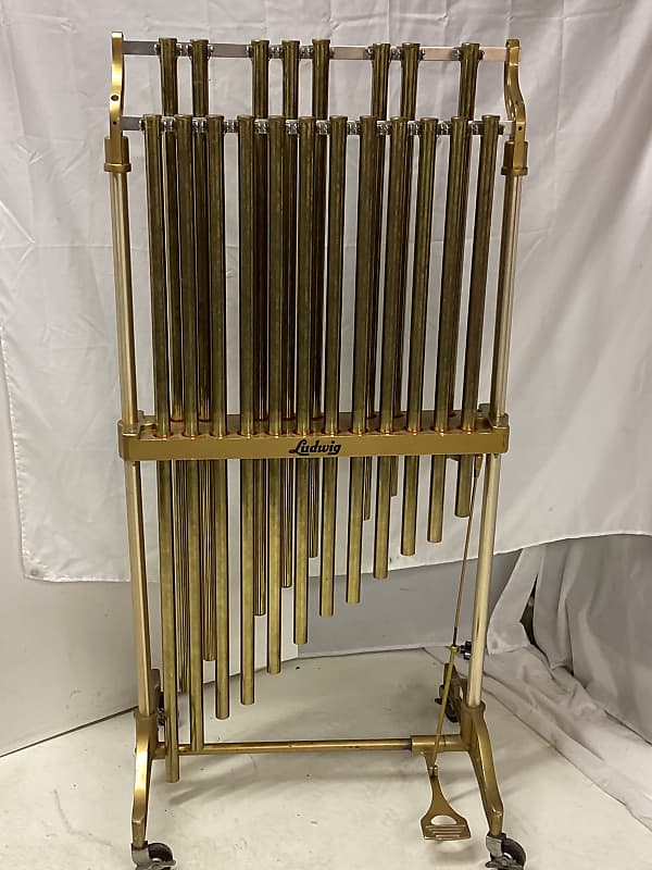 Ludwig Musser M635 Orchestra Chimes Tubular Bells CG Brass Reverb