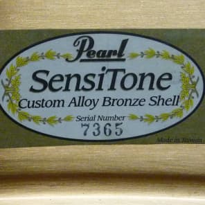 Pearl SensiTone Custom Alloy BronzeShell
