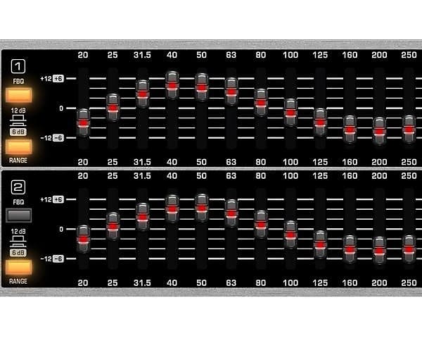 🧇 Behringer FBQ3102HD - Ecualizador Gráfico Estéreo de 31 Bandas