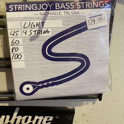Stringjoy Light gauge bass strings 2024 - .045-.100 image 1