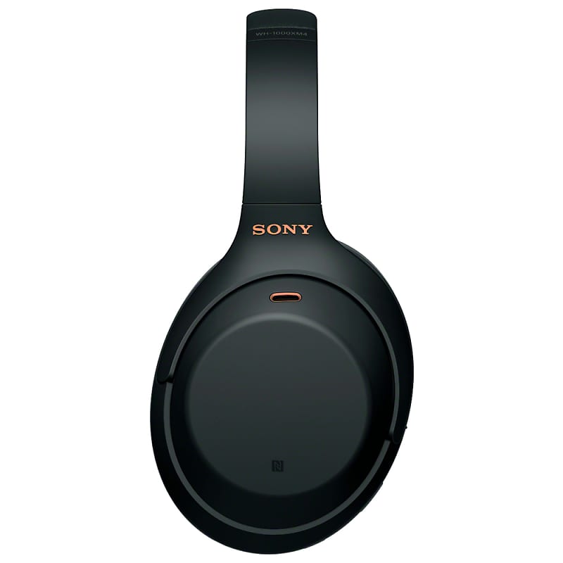 Sony WH1000XM4/B Noise Cancelling Wireless Headphones + Wood