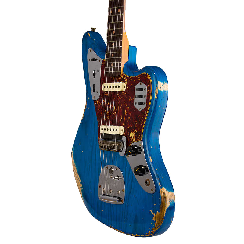 Fender Custom Shop 1962 Heavy Relic Jaguar - Sapphire Blue