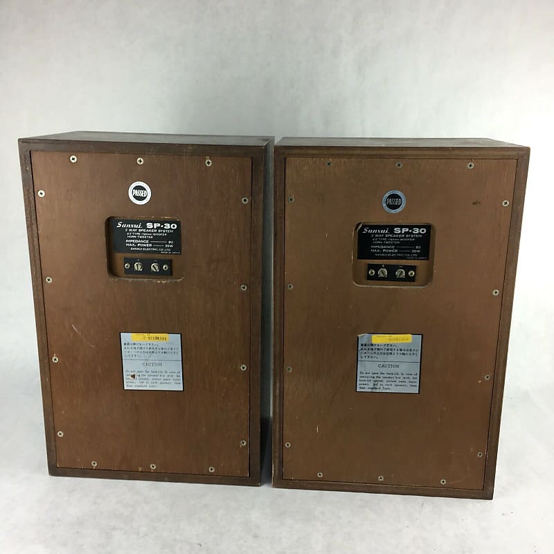 Sansui SP-30 2-Way Stereo Speakers | Reverb Sansui SP-30 2-Way Stereo Speakers | Reverb