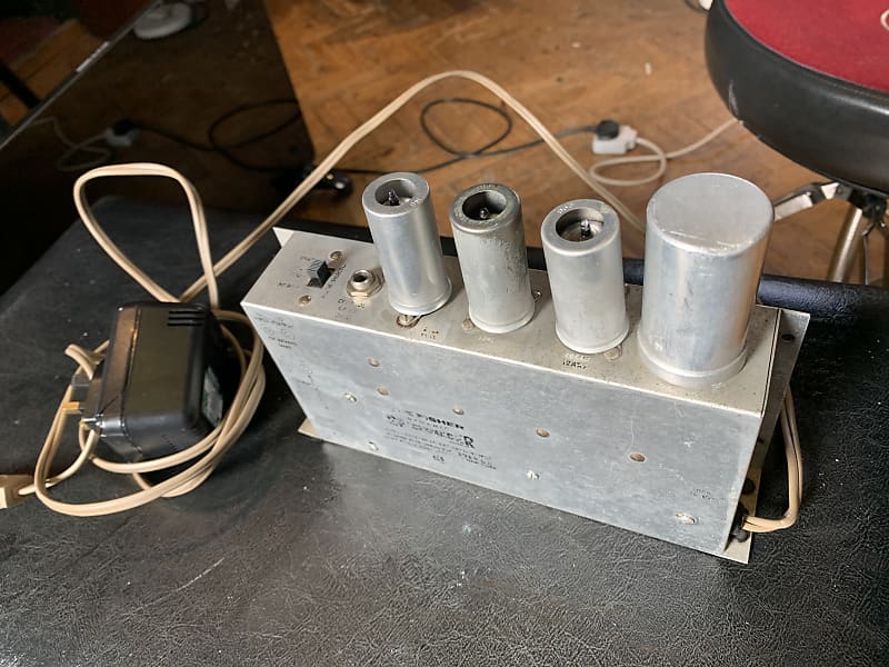 Fisher K10 SpaceXpander 1960 valve spring reverb 