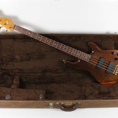 RARE 2001 Fender American Deluxe Zone Bass Walnut Exotic Wood +OHSC USA Premium Bass