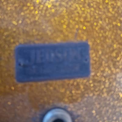 Jedson (Premier) 1930's De Lux 27.5" x 12" Vintage Bass Drum in Gold Sparkle image 3