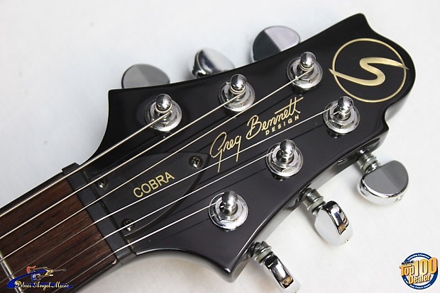 2003 Samick Greg Bennett CA2 Cobra Electric Guitar, Black
