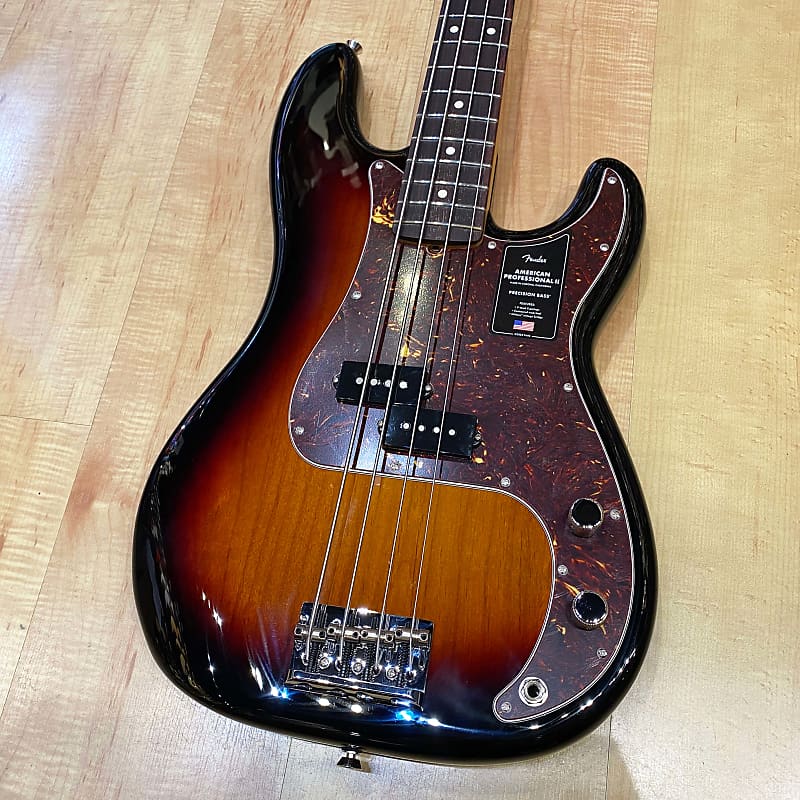 Fender American Professional II Precision Bass 2023 - 3-Color Sunburst image 1