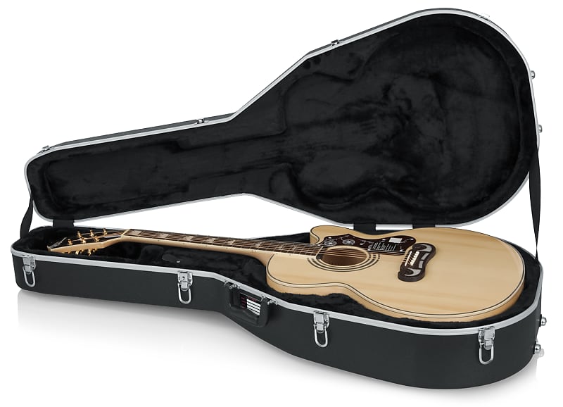 Gator Deluxe Molded Case for Jumbo Acoustic Guitars image 1