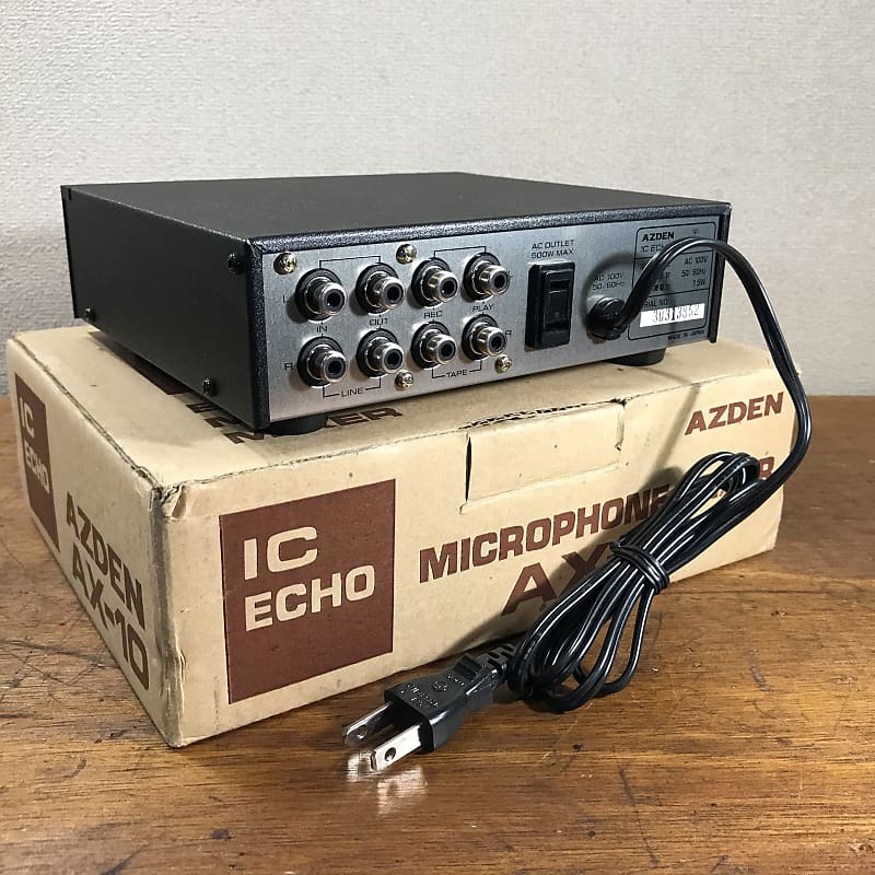 Azden AX-10 Echo Microphone Mixer - reverb unit. Adds a lot to anything  that goes through it. MIJ