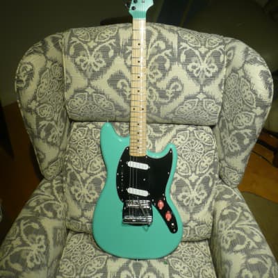 Fender Mustang Vintera body / Warmoth neck / Fralin Blues special for sale