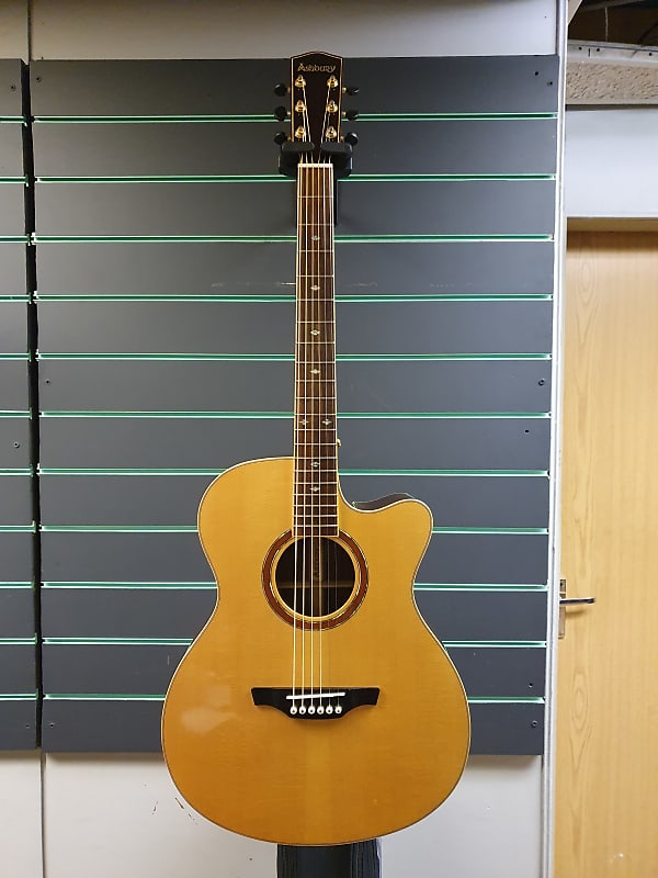 Ashbury A160e Natural Electro Acoustic Guitar image 1