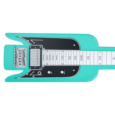 Airline Guitars Lap Steel - Seafoam Green - Vintage National -inspired Tribute Model - NEW! image 2