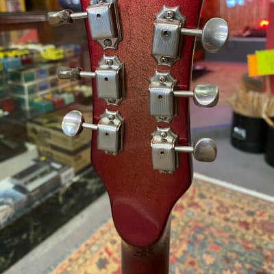 Mosrite Ventures Model 1992 Metallic Red Hand built by Semie Mosley image 10