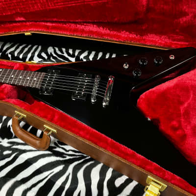 OPEN BOX 2023 Gibson '80s Flying V Ebony 6.3lbs - Authorized Dealer- In Stock Ready to Ship! G00299 - SAVE BIG! image 11
