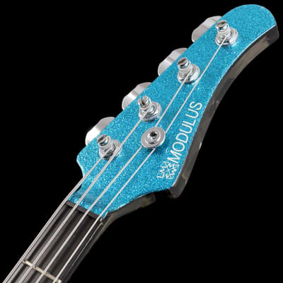 MODULUS FB4 FLEA BASS (Blue Flake) /Used | Reverb