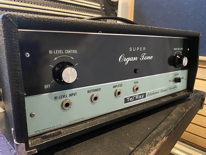 Tel-Ray Super Organ Tone Adineko vintage oil can delay tube | Reverb