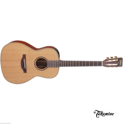 Takamine P3NY Pro Series New Yorker Parlor-Style B-Stock Acoustic Guitar w/ Case! P3-NY P3 image 3