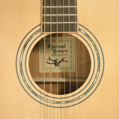 Revival  RG-27 Dreadnought Solid Sitka Spruce Top Mahogany Neck 6-String Acoustic Guitar image 4